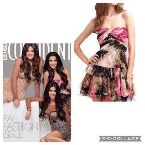 Diane Von Furstenberg DVF Brighton strapless dress